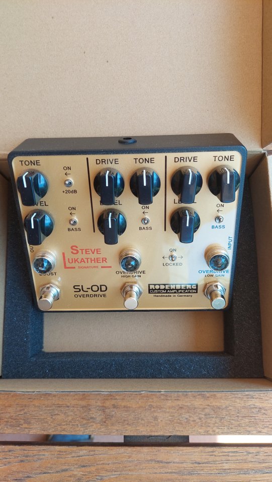 Rodenberg SL - OD Steve Lukather Overdrive (2 x Overdrive + Boost) de segunda mano · Foto 4 de 5 · Barcelona · 180 €