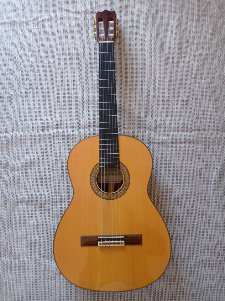 Guitarra flamenca del luthier Pedro de Miguel