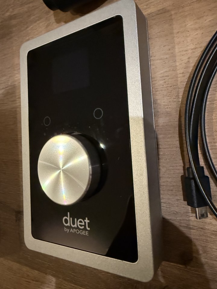 Interfaz de Audio USB 2.0 Apogee Duet. Falta de uso