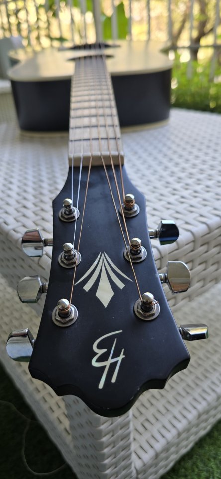 Harley Benton Custom Line CLD-10SCE BK.