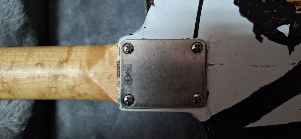 Van Halen Frankenstrat Debut album - Frankenstein Guitar