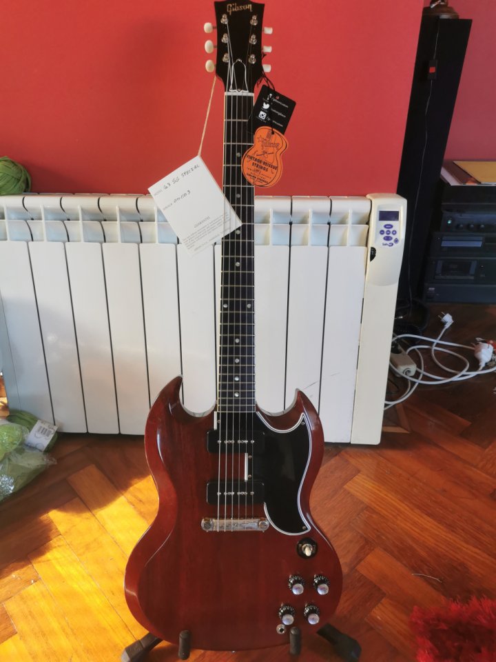 Gibson Custom Shop SG 63 Special Lightning Bar 2021 Cherry