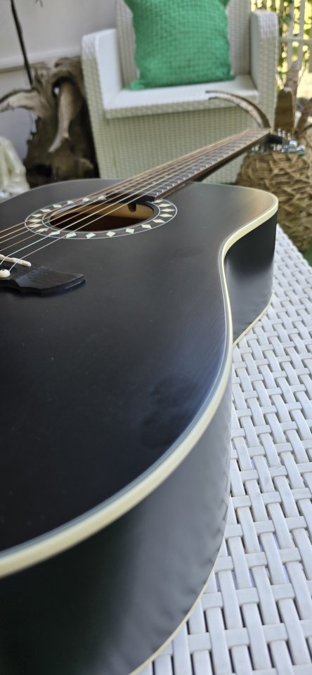 Harley Benton Custom Line CLD-10SCE BK.