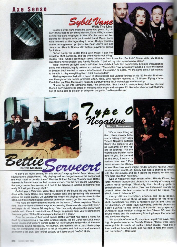 Revista Guitar – 50 Heaviest Riffs of All Time – Mayo de 1995 de segunda mano · Foto 7 de 8 · Salamanca