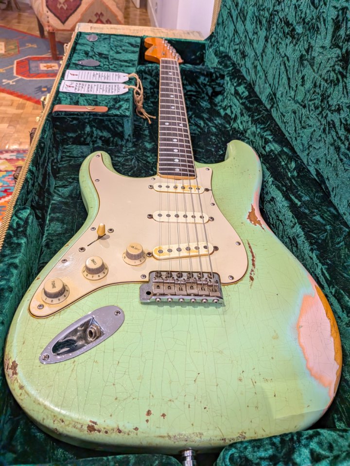 Guitarra Stratocaster General Vintage Zurdo de segunda mano · Foto 4 de 10 · Madrid · 1800 €