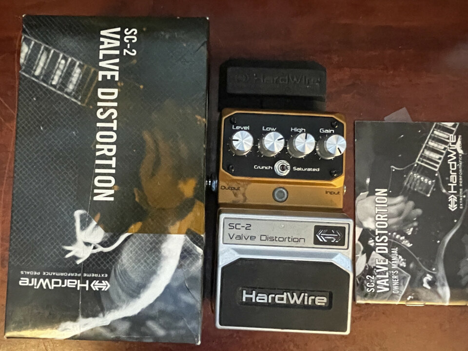 Digitech Hardwire Valve Distortion SC-2 Made in USA