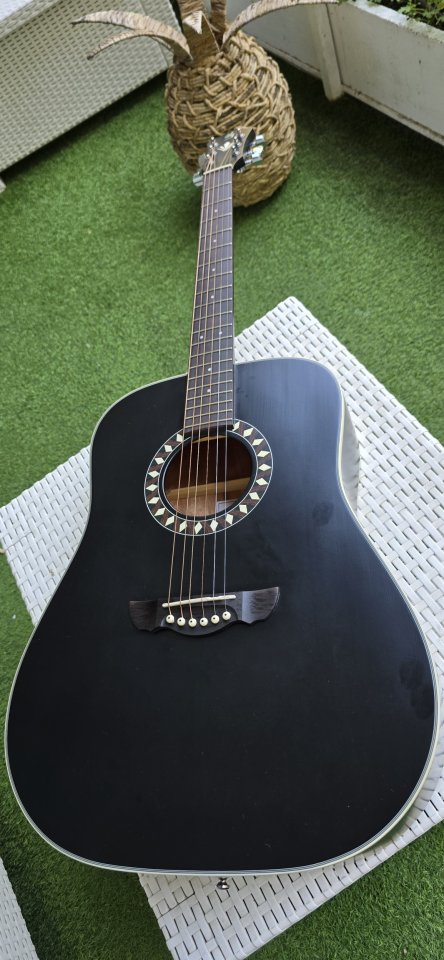 Harley Benton Custom Line CLD-10SCE BK.