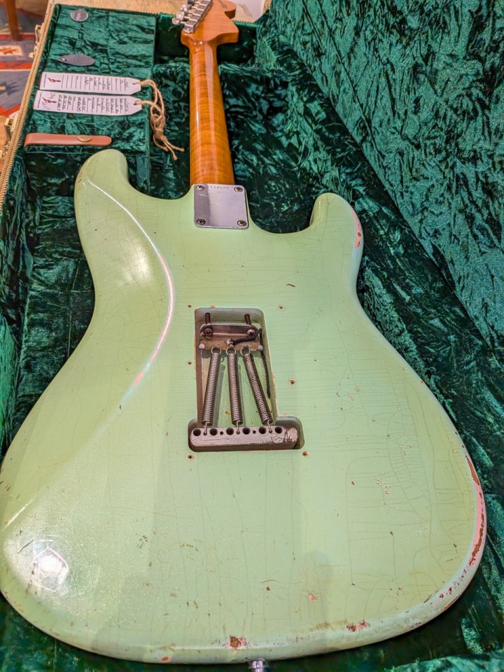 Guitarra Stratocaster General Vintage Zurdo de segunda mano · Foto 5 de 10 · Madrid · 1800 €