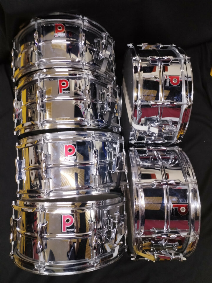 Cajas PREMIER '1026' de 14x6'5 (steel)