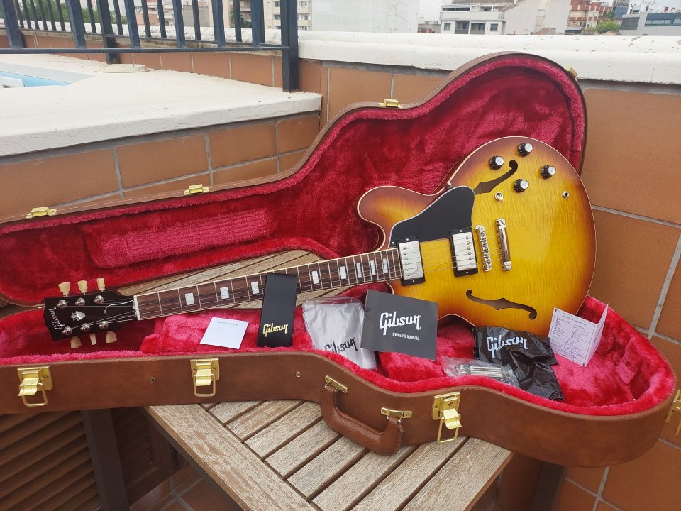 Gibson ES335 Figured Ice Tea