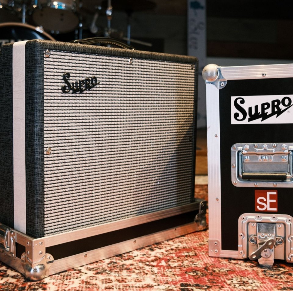 Supro 1695T Black Magic Combo + Flightcase Thon [ENVIO NACEX INCLUIDO]