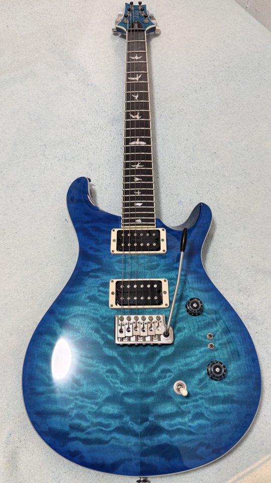 PRS SE Custom 24-08 Quilt – Lake Blue de segunda mano · Foto 1 de 9 · Sevilla · 800 €