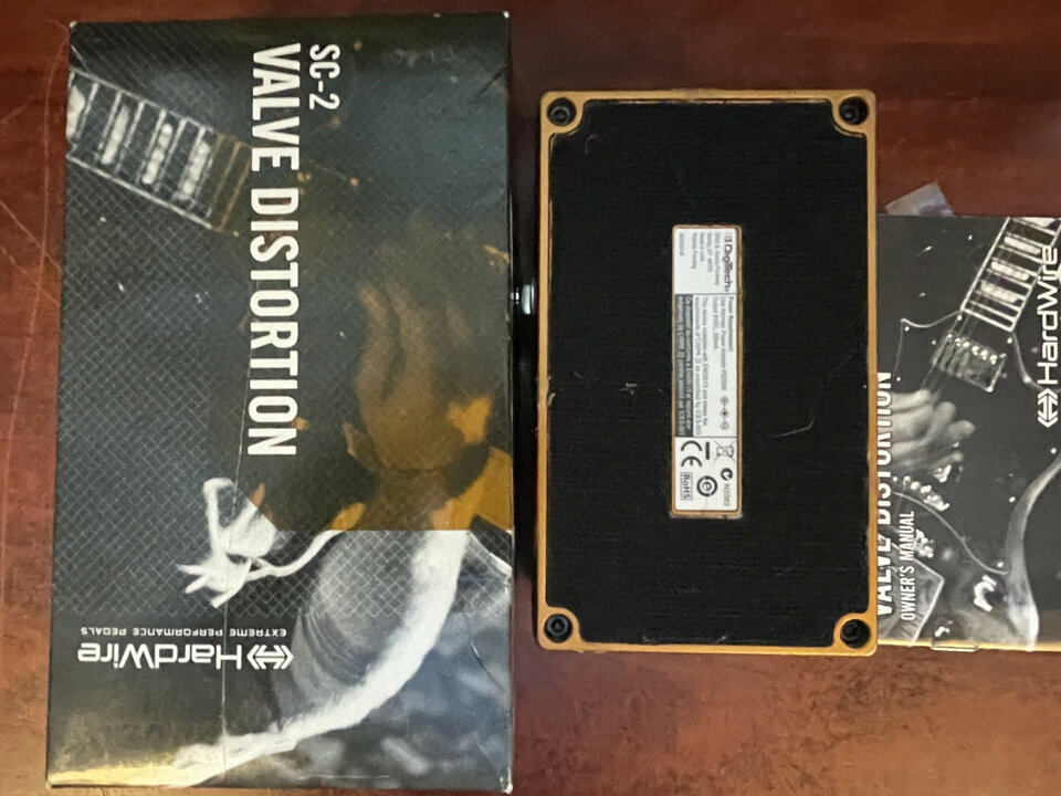 Digitech Hardwire Valve Distortion SC-2 Made in USA