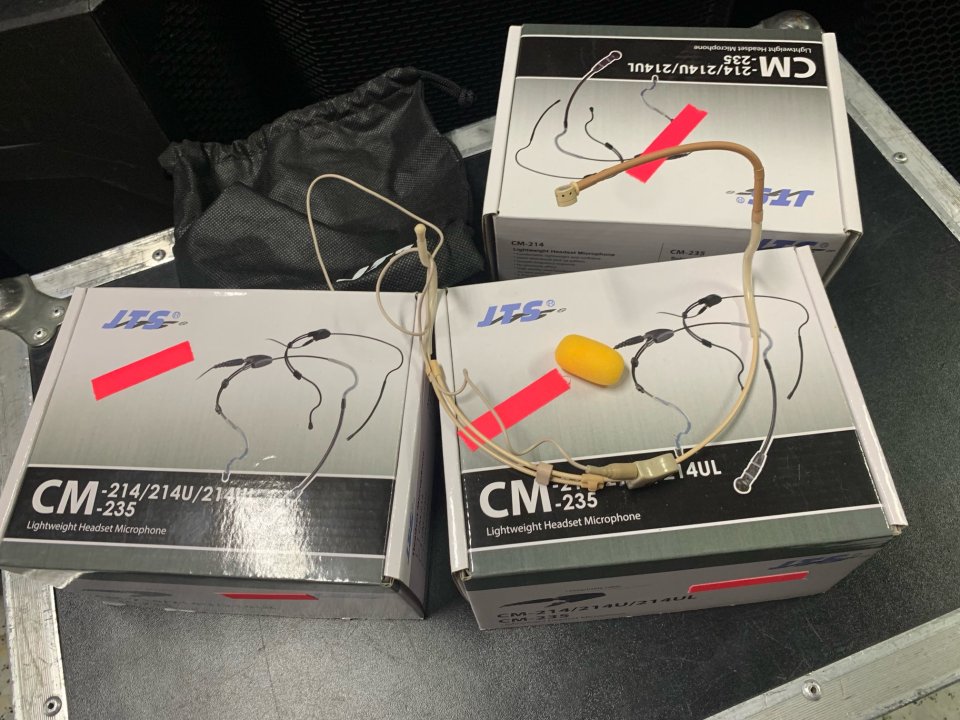 Micrófono de diadema