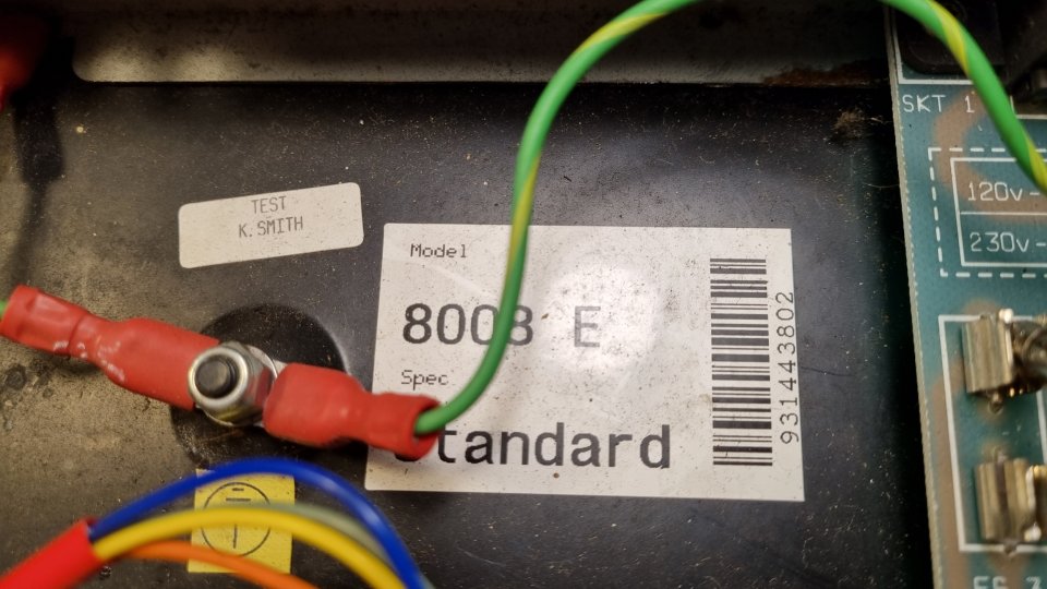 Etapa de potencia Marshall 8008 valvestate 80w