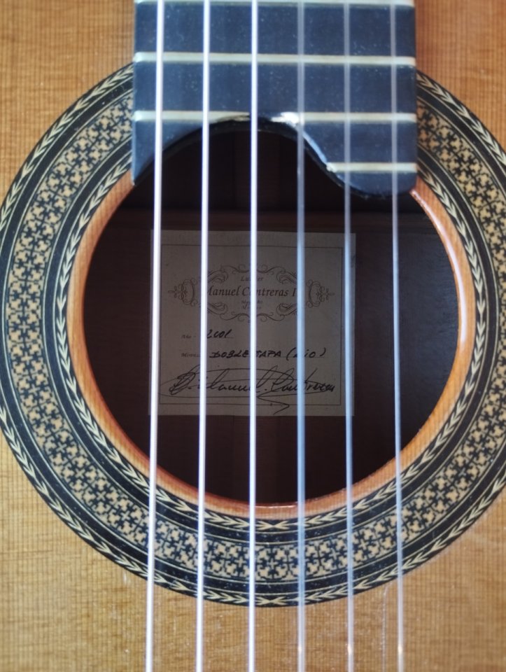 Guitarra Clásica Contreras II Doble tapa Cedro Río