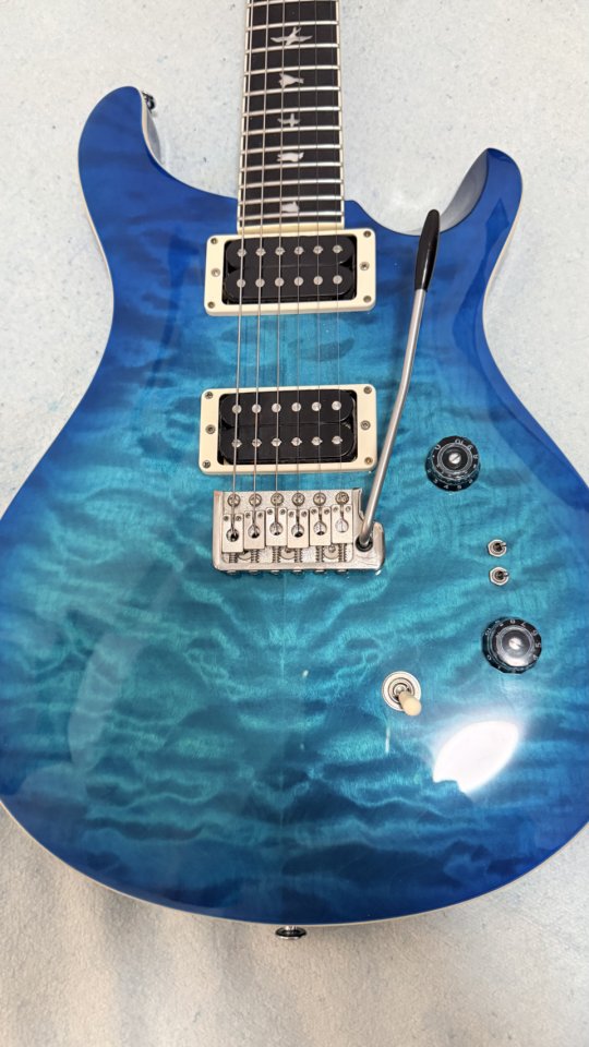 PRS SE Custom 24-08 Quilt – Lake Blue de segunda mano · Foto 3 de 9 · Sevilla · 800 €