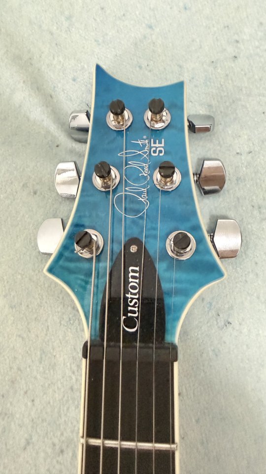 PRS SE Custom 24-08 Quilt – Lake Blue de segunda mano · Foto 4 de 9 · Sevilla · 800 €
