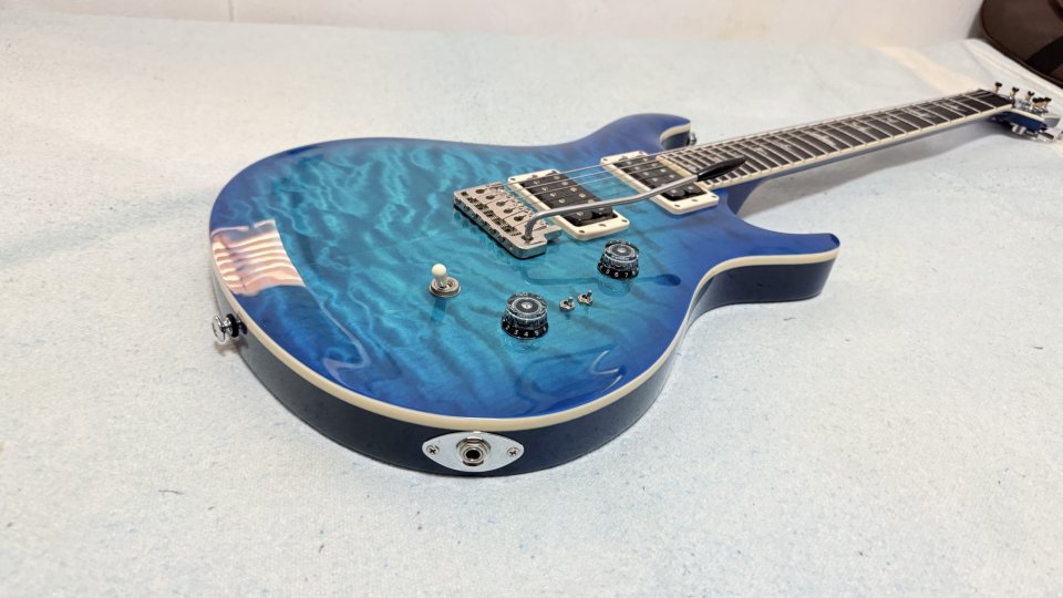 PRS SE Custom 24-08 Quilt – Lake Blue de segunda mano · Foto 5 de 9 · Sevilla · 800 €