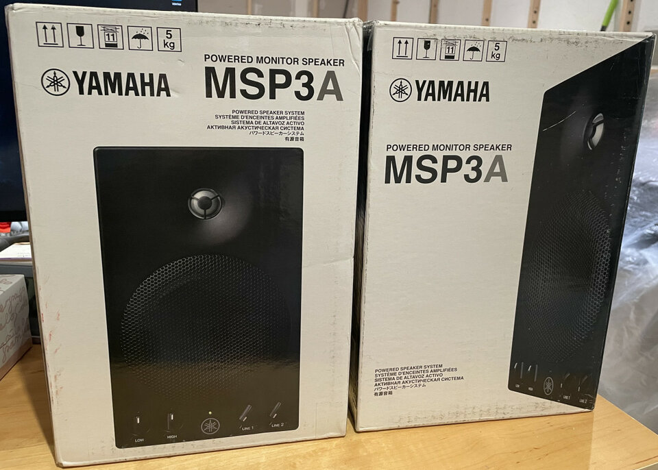 Monitores Yamaha MSP-3A