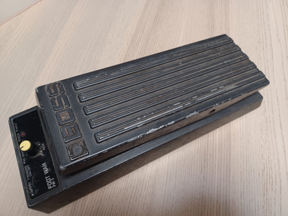 Boss FW-3 , wha vintage del bueno