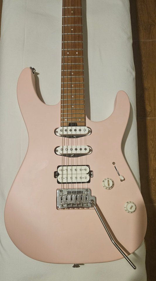 CHARVEL DK 24 SHELL PINK