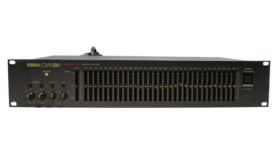 Yamaha Q1131. Pareja de Ecualizadores.