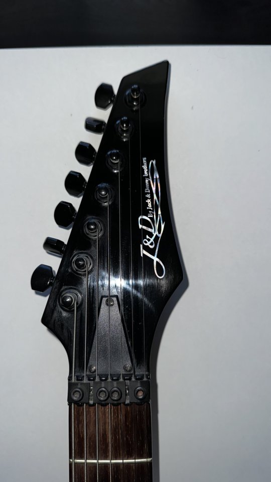 Guitarra de 7 cuerdas Jack'n'Dany de la primera época de segunda mano · Foto 3 de 10 · Burgos · 325 €