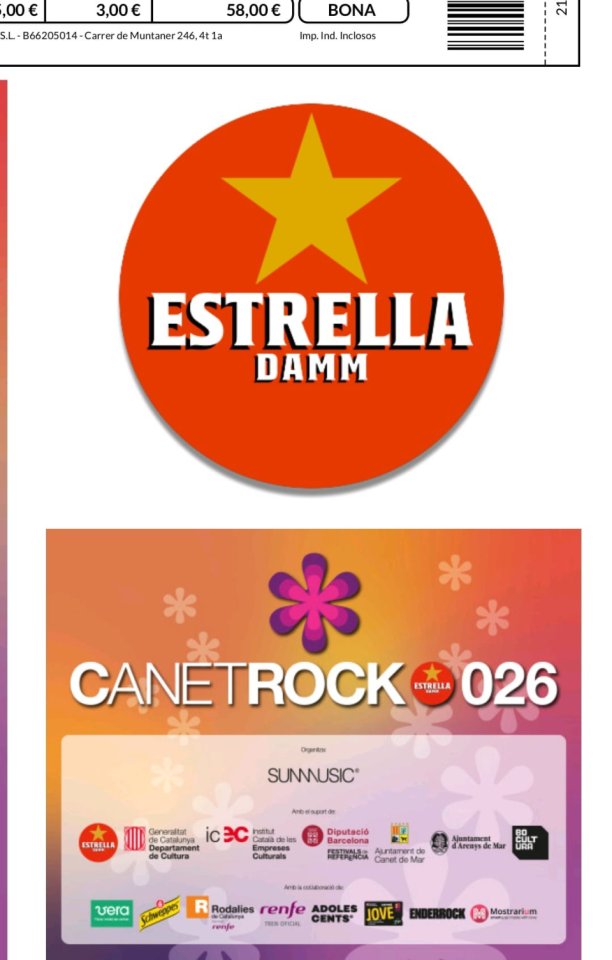 Canet Rock de segunda mano · Barcelona · 58 €
