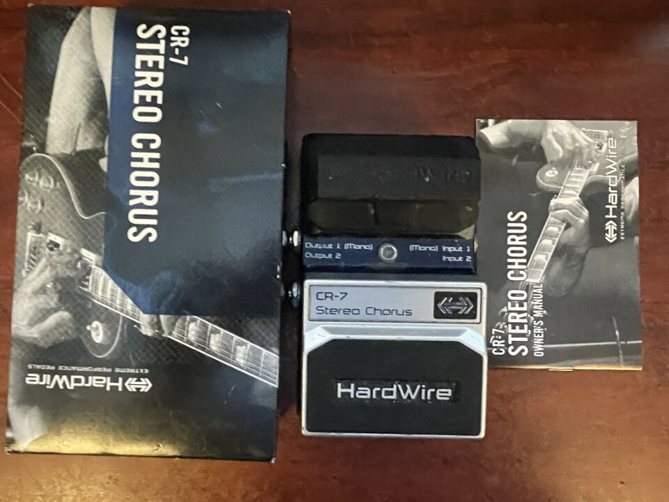 Digitech Hardwire Mono & Stereo Chorus CR-7 Made in USA