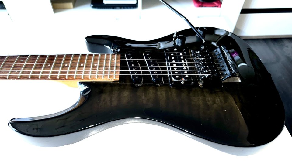 Guitarra de 7 cuerdas Jack'n'Dany de la primera época de segunda mano · Foto 4 de 10 · Burgos · 325 €