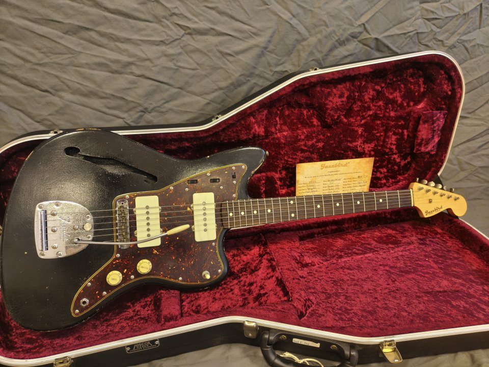 Jazzbird® Master Series Black Medium Relic by Tetsuo!. de segunda mano · Foto 1 de 6 · Gipuzkoa · 1690 €