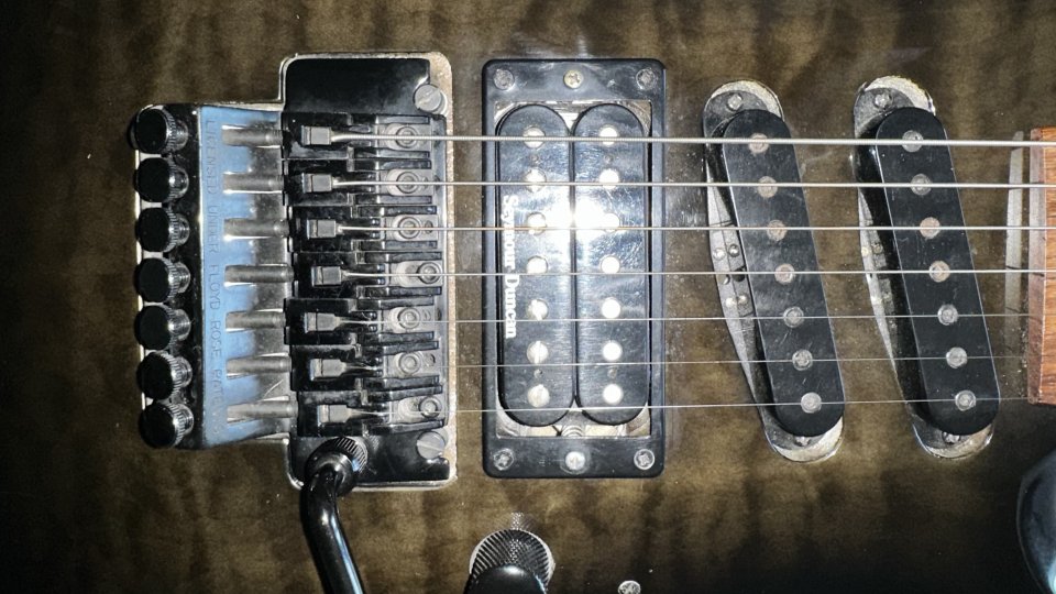 Guitarra de 7 cuerdas Jack'n'Dany de la primera época de segunda mano · Foto 5 de 10 · Burgos · 325 €