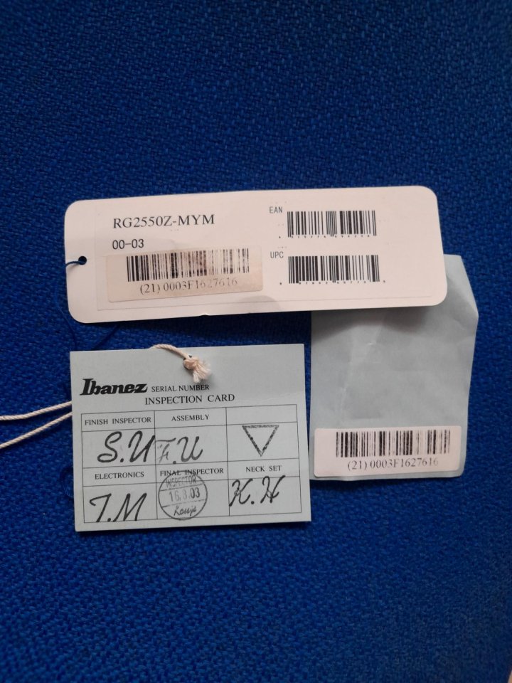 Ibanez Prestige RG 2550Z-MYM
