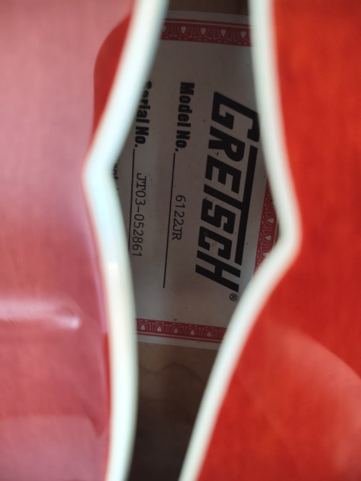 Gretsch 6122JR edicion limitada