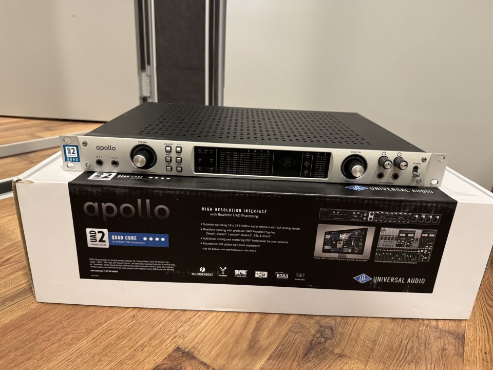 Universal Audio Apollo Quad de segunda mano · Foto 1 de 3 · Madrid · 900 €