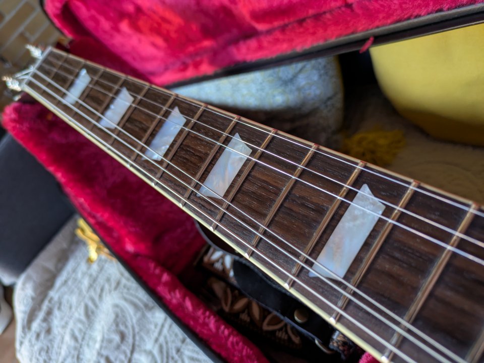 Epiphone Les Paul Jeff Beck Oxblood IBGC de segunda mano · Foto 4 de 9 · Madrid