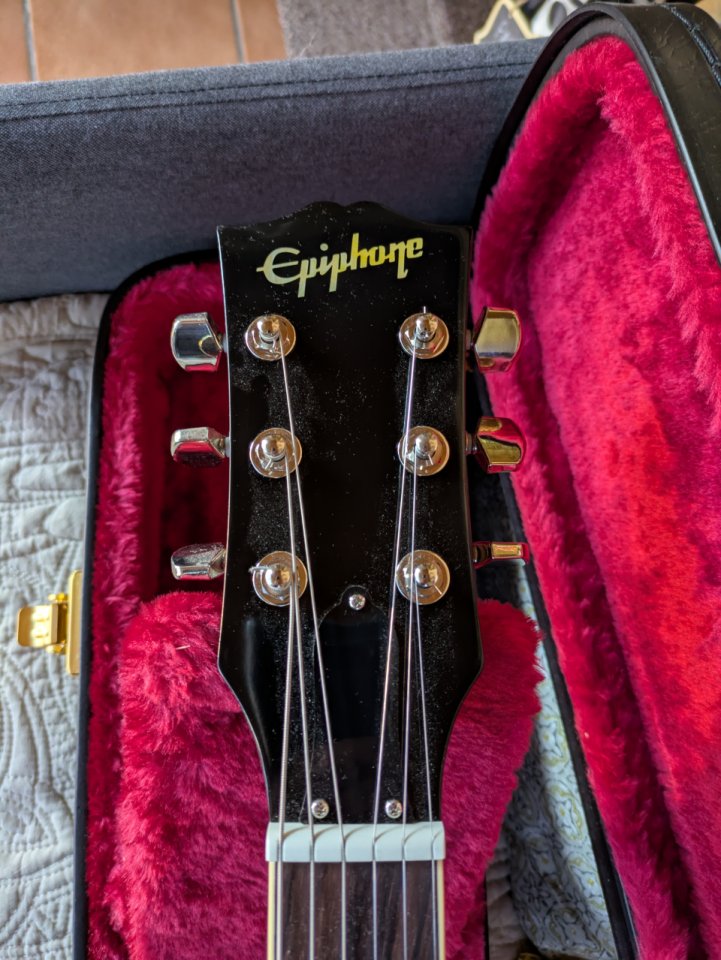 Epiphone Les Paul Jeff Beck Oxblood IBGC de segunda mano · Foto 5 de 9 · Madrid