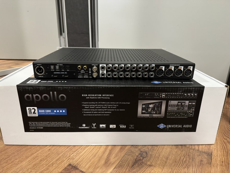 Universal Audio Apollo Quad de segunda mano · Foto 2 de 3 · Madrid · 900 €