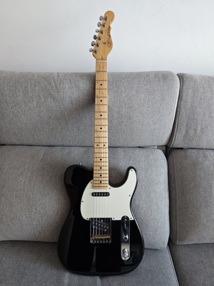 G&L Fullerton deluxe Asat classic usa jet black