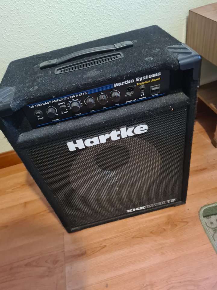 amplificador bajo hartke hs 1200 120 watts
