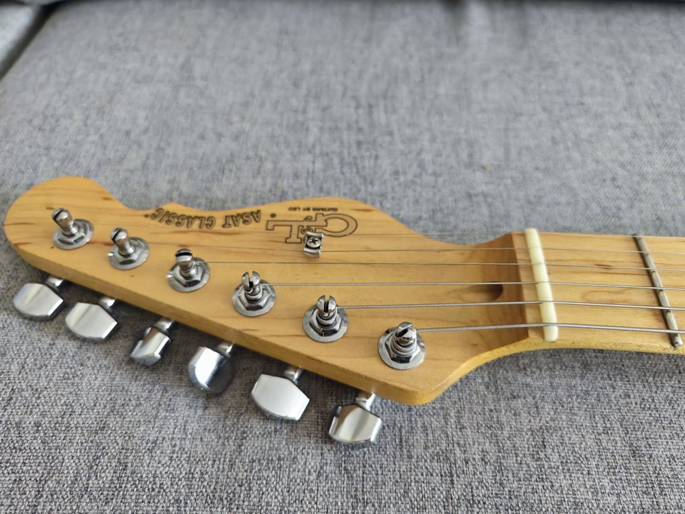 G&L Fullerton deluxe Asat classic usa jet black