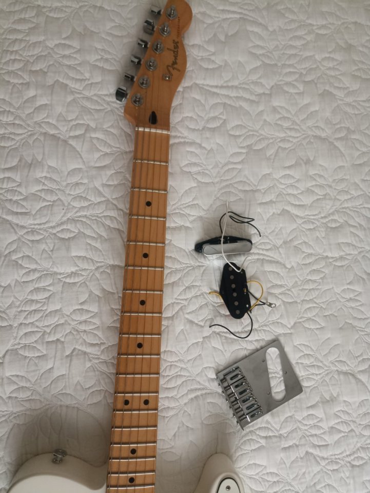 Fender Telecaster, Polar White