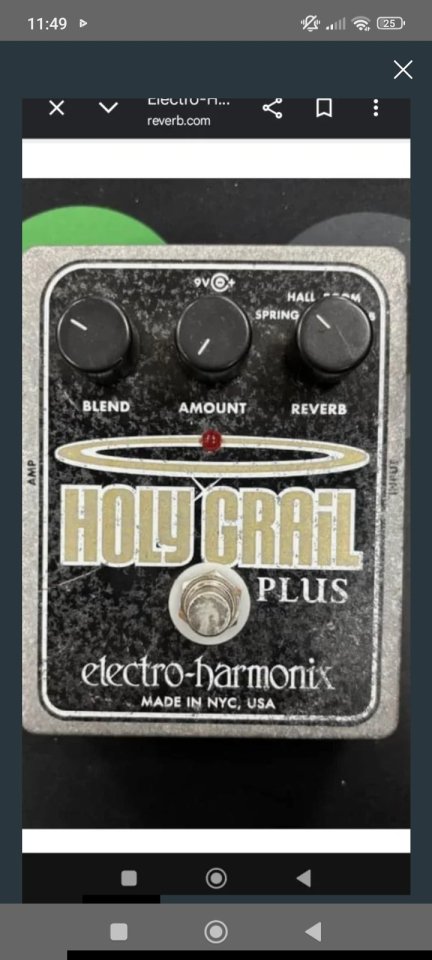Ehx reverb holy grail plus de segunda mano · Granada