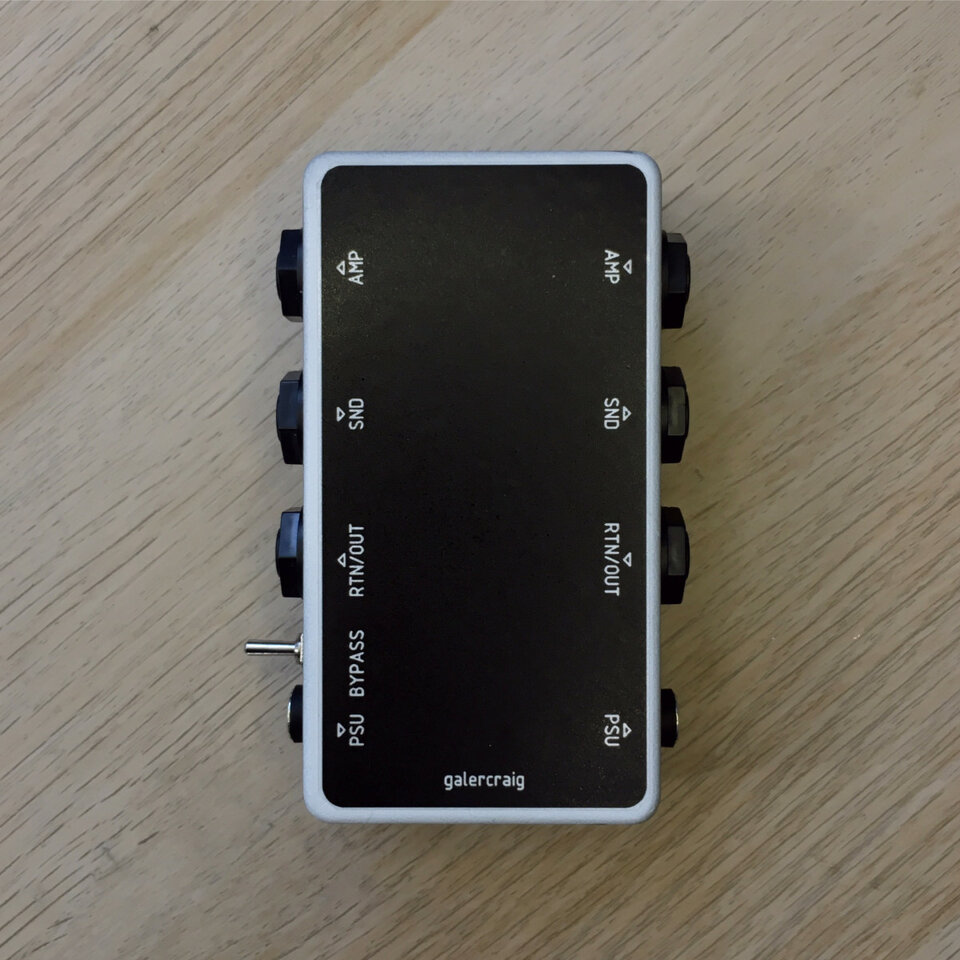 Footswitch, AB, ABY, Switcher, controlador, tap tempo, splitter, patch box