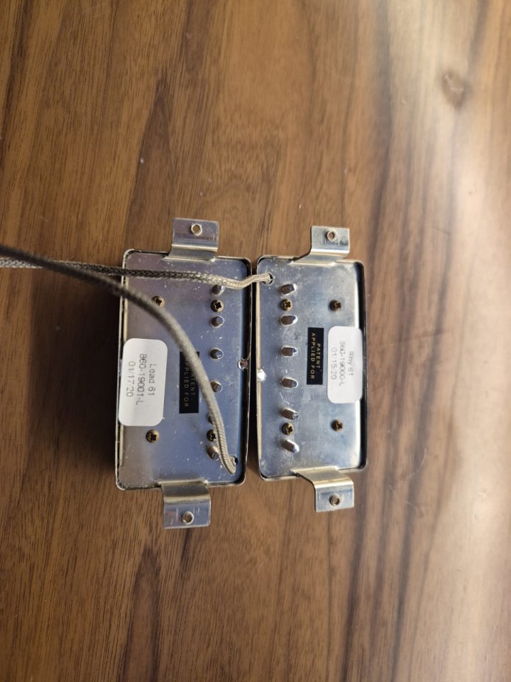 PASTILLAS GIBSON BURSTBUCKER 61R y 61T