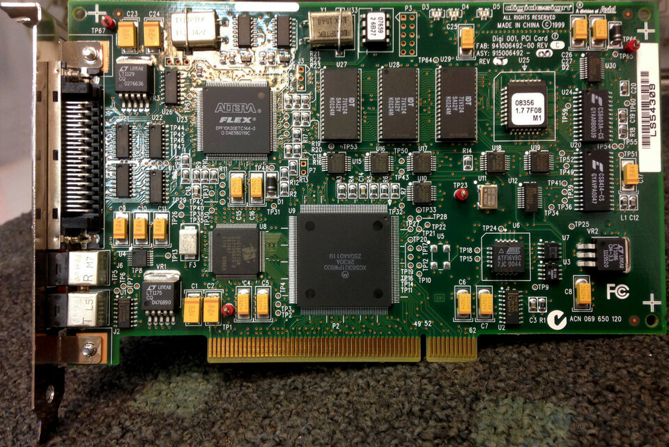 Digidesign Avid Digi 001 PCI Card