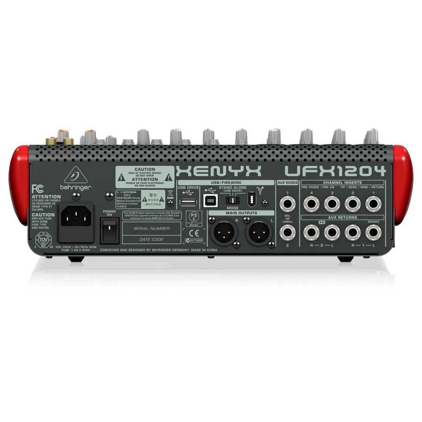 Behringer UFX1204 Mezclador y Grabador multipista de segunda mano · Foto 2 de 3 · Zaragoza · 239 €