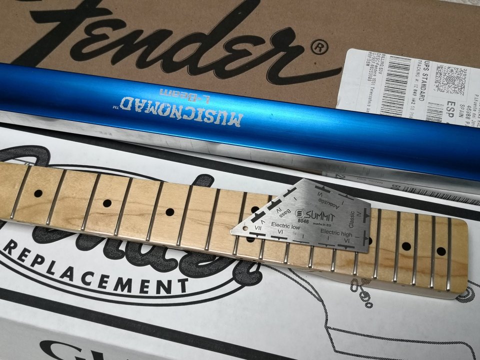Mástil Fender 1951 Telecaster Arce NIVELADO de segunda mano · Foto 4 de 10 · Bizkaia · 300 €