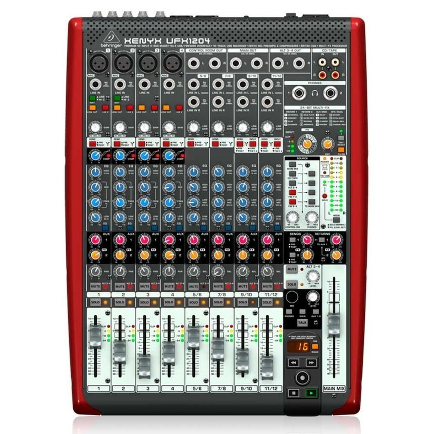 Behringer UFX1204 Mezclador y Grabador multipista de segunda mano · Foto 3 de 3 · Zaragoza · 239 €